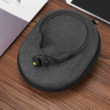 画像をギャラリービューアに読み込む, Geekria ケース Sheild ヘッドホンケース 互換性 ハードケース 旅行用 ハードシェルケース AfterShokz Shokz OpenRun Mini, Air, OpenRun Pro, OpenRun, OpenComm, OpenMove に対応 収納ポーチ付き (ダークグレー)
