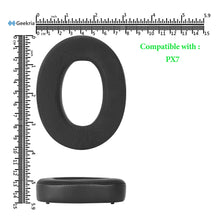 画像をギャラリービューアに読み込む, Geekria イヤーパッド Sport 互換性 パッド ビーアンドダブリュ Bowers & Wilkins B&W PX7, PX 7 ヘッドホンに対応 パッド イヤー / イヤーカップ (冷却ジェル / 黒)