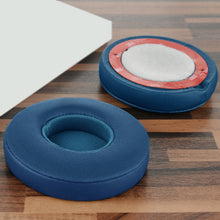 画像をギャラリービューアに読み込む, Geekria QuickFitイヤーパッド 互換性 パッド ビーツバイドクタードレ Beats Solo3.0, Solo 3 Wireless (A1796) ヘッドホンに対応 イヤパッド/イヤークッション/イヤーカップ (プロテインレザー / ポップブルー)