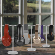 画像をギャラリービューアに読み込む, Geekria ヘッドホンスタンド アルミニウム合金デュアル オーバーイヤー / オンイヤー ヘッドホン、ゲームヘッドセット用の ホルダー, デスクディスプレイハンガー頑丈なヘビーベース ボーズ Bose QC35II, QC35, NC700, ソニー Sony WH-1000XM4, WH-1000XM3, オーディオテクニカ ATH -M50Xと互換性(Silver)