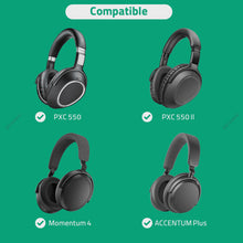 画像をギャラリービューアに読み込む, Geekria ケーブル 互換性 オーディオコード ゼンハイザー Sennheiser Momentum 4, PXC 550, PXC 550 II, ACCENTUM Plus ヘッドホンケーブル、2.5mm に適合する 1.7m