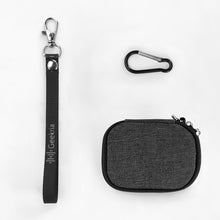 画像をギャラリービューアに読み込む, Geekria ヘッドフォン キャリングケーススカルキャンディ Skullcandy EcoBuds, DIME EVO, Sesh ANC Active 対応、Grind True Dime 3 ワイヤレス インイヤー イヤホン ケース、ケーブル収納付き交換用保護トラベルポーチバッグ (ダークグレー)