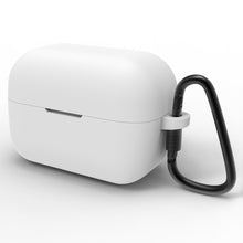 画像をギャラリービューアに読み込む, Geekria シリコン カバー 互換性 イヤホン Soundcore by Anker C50i 対応 True Wireless Earbuds、キーホルダーフック付き、ケースポートアクセス可能、フロントLED可視 (白)