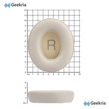 画像をギャラリービューアに読み込む, Geekria イヤーパッド QuickFit 互換性 パッド シュアー Shure AONIC 50 Gen 1, Gen 2 ヘッドホンに対応 パッド イヤー / イヤーカップ プロテインレザー (シャンパンゴールド)