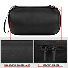 画像をギャラリービューアに読み込む, Geekria ハードシェル スピーカー ケース カバー Ultimate Ears wonderboom 3、2 Bluetooth スピーカー ケース、交換用スピーカー トラベル キャリー バッグ キーチェーン フック ストラップ付き (ブラック)