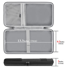 画像をギャラリービューアに読み込む, Geekria 75% キーボードケース、84 キーメカニカルゲーミングキーボード用ハードシェルトラベルキャリーバッグ、Razer BlackWidow V4 75%/ BlackWidow V4 Pro 75%、GMMK PRO 75%、Keychron Q1 HE (スリム) に対応