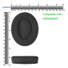 画像をギャラリービューアに読み込む, Geekria イヤーパッド Sport 互換性 パッド ソニー Sony WH-1000XM3, 1000 XM3 ヘッドホンに対応 パッド イヤー / イヤーカップ 冷却ジェル (黒)