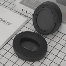 画像をギャラリービューアに読み込む, Geekria イヤーパッド Sport 互換性 パッド アンカー Anker Soundcore Life Q20, Q20+, Q20i, Life 2 (Not Fit for Life 2 Neo) ヘッドホンに対応 パッド イヤー / イヤーカップ 冷却ジェル (黒)