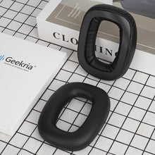 画像をギャラリービューアに読み込む, Geekria イヤーパッド QuickFit 互換性 パッド ロジクール Logitech Astro A30 ヘッドホンに対応 パッド イヤー / イヤーカップ プロテインレザー (黒)