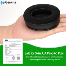 画像をギャラリービューアに読み込む, Geekria イヤーパッド SNAP マグネチック 互換性 パッド ビーツバイドクタードレ Beats Studio 3 Wireless, Studio 2 Series ヘッドホンに対応 パッド イヤー / イヤーカップ ベロア (ブラック, 1組)