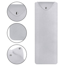 画像をギャラリービューアに読み込む, Geekria フルサイズ スリム キーボード スリーブ ケース、ビーガンレザー トラベルバッグ、ロジクール Logicool MX Keys S/MX Keys/ MK955 用キーボード保護カバー、テンキー付きマジックキーボード (ライトグレー)