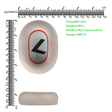 画像をギャラリービューアに読み込む, Geekria イヤーパッド QuickFit 互換性 パッド プラントロニクス Plantronics BackBeat PRO 2, BackBeat PRO 2 Special Edition, Voyager 8200 UC ヘッドホンに対応 パッド イヤー / イヤーカップ (プロテインレザー / 白い / 赤)