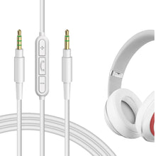 画像をギャラリービューアに読み込む, Geekria ケーブル Audio 互換性 オーディオコード ビーツバイドクタードレ Beats Solo 3, Solo 2, Studio 3, Studio 2, Studio, Mixr, Pro ヘッドホンケーブル、3.5mm AUX に適合する インラインマイクと音量コントロール 1.2m