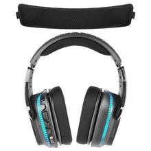 画像をギャラリービューアに読み込む, Geekria カバー 互換性 ヘッドホンヘッドバンド メッシュファブリック ロジクール Logitech G633 G933 G633S G933S G533 G935 G635 ヘッドホンに 対応 簡単に装着 工具不要