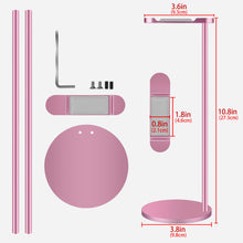 画像をギャラリービューアに読み込む, Geekria ヘッドホンスタンド アルミニウム合金 オーバーイヤー ヘッドホン、ゲームヘッドセット用の ホルダー, デスクディスプレイハンガー 頑丈なヘビーベース ーQC35II, QC35, NC700, WH-1000XM4, WH-1000XM3, ATH -M50Xヘッドセット用と互換性 (Rose Gold)