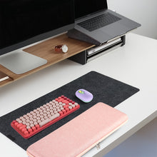 画像をギャラリービューアに読み込む, Geekria 75% キーボードケース、ハードシェルトラベルキャリーバッグ、84キーワイヤレスポータブルキーボード用、ロジクール Logicool MX Mechanical Mini/ロジクール Logicool POP Keys/ロジクール Logicool POP ICON Comboに対応 (ピンク&ブルー)