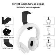 画像をギャラリービューアに読み込む, Geekria ヘッドホンスタンド アルミニウム合金 オーバーイヤー ヘッドホン、ゲームヘッドセット用の ホルダー, デスクディスプレイハンガー ソニー Sony WH-1000XM4, WH-1000XM3, ボーズ Bose QC35II, NC700, オーディオテクニカ ATH -M50Xと互換性(Black)