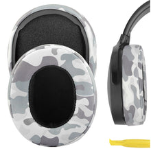 画像をギャラリービューアに読み込む, Geekria イヤーパッド QuickFit 互換性 パッド スカルキャンディ Skullcandy Crusher Wireless/Crusher EVO/Crusher ANC, Hesh3/HeshEVO/HeshANC, Venue ANC ヘッドホンに対応 パッド イヤー / イヤーカップ (プロテインレザー / 迷彩)