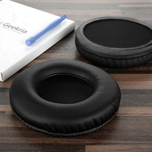 画像をギャラリービューアに読み込む, Geekria イヤーパッド QuickFit 互換性 パッド オーディオテクニカ ATH Ad1000x Ad2000x Ad900x Ad700x Ad900 Ad400 AD500x Ad700 A500 A500x A700 A900x A950lp, etc ヘッドホンに対応 パッド イヤー / イヤーカップ (プロテインレザー / ブラック)