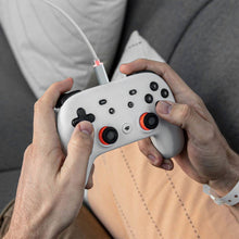 画像をギャラリービューアに読み込む, Geekria 充電ケーブル 互換性 USB 充電コード USB to USB-C グーグル Google Stadia, PlayStation 5, Xbox Series X, Series S に対応 (白/300cm)