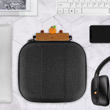 画像をギャラリービューアに読み込む, Geekria Shield ヘッドホンケース ジェイビーエル JBL Tour ONE M3、スカルキャンディ Skullcandy Crusher ANC 2、Hesh ANCなど対応 交換用ハードシェルトラベルキャリーバッグ ケーブル収納付き (ダークグレー)
