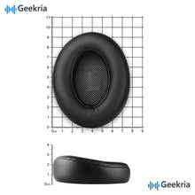 画像をギャラリービューアに読み込む, Geekria イヤーパッド互換性 パッド ジェイビーエル JBL Everest Elite 700, V700NXT ヘッドホンに対応 パッド イヤー / イヤーカップ ( プロテインレザー / ブラック)