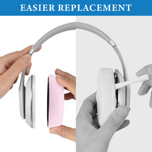 画像をギャラリービューアに読み込む, Geekria イヤーパッド SNAP マグネチック 互換性 パッド ビーツバイドクタードレ Beats Studio Pro ヘッドホンに対応 パッド イヤー / イヤーカッマイクロスエード (ピンク, 1組)