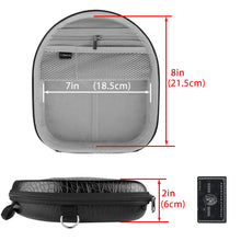 画像をギャラリービューアに読み込む, Geekria ケース Shield ヘッドホンケース 互換性 ハードケース 旅行用 ハードシェルケース アンカー Anker Soundcore, ソニー Sony, ジェイビーエル JBL, グアンドオルフセン Bang & Olufsen に対応 収納ポーチ付き (ブラック)