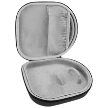 画像をギャラリービューアに読み込む, Geekria ケース Shield ヘッドホンケース 互換性 ハードケース 旅行用 ハードシェルケース レイフラット On-Ear/Over-Ear Headphones に対応 収納ポーチ付属 (ダークグレー)