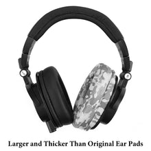 画像をギャラリービューアに読み込む, Geekria イヤーパッド QuickFit 互換性 パッド Turtle Beach Stealth 400, 500X, 700X, 420X, Ear Force XO SEVEN, XP500, PX5, PX4, X42 ヘッドホンに対応 パッド イヤー / イヤーカップ プロテインレザー (迷彩)