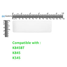 画像をギャラリービューアに読み込む, Geekria ヘッドバンド AKG K845BT, K845, K545 等 ヘッドセット 対応 交換 用 ヘッドホンパッド ヘッドセットパッド ヘッドホンクッション (白い)