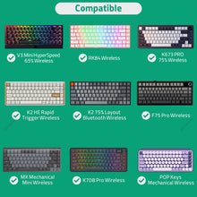 画像をギャラリービューアに読み込む, Geekria 75% キーボードケース、84キーゲーミングキーボード用ハードシェルトラベルキャリーバッグ、Keychron K2、ロジクール Logicool POP Keys / MX Mechanical Mini、AULA F75 Pro / AULA F75 75% (エクストラスペース) に対応