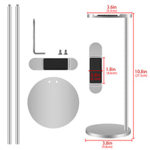 画像をギャラリービューアに読み込む, Geekria ヘッドホンスタンド アルミニウム合金 オーバーイヤー ヘッドホン、ゲームヘッドセット用の ホルダー, デスクディスプレイハンガー 頑丈なヘビーベース ー ソニー Sony WH-1000XM4, WH-1000XM5, ボーズ Bose QC45, QC35II, NC700, オーディオテクニカ ATH -M50Xヘッドセット用と互換性 (Silver)
