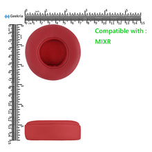 画像をギャラリービューアに読み込む, Geekria QuickFit イヤーパッド 互換性 パッド モンスター Monster ビート ビーツバイドクタードレ Beats MIXR ヘッドホンに対応 イヤパッド/イヤークッション/イヤーカップ ( プロテインレザー / 赤 )
