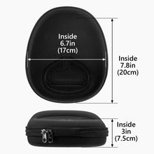 画像をギャラリービューアに読み込む, Geekria Elite 充電ヘッドホンケース ビーツバイドクタードレ Beats Solo 4、Studio Pro、ソニー Sony WH-H800などに対応、交換用ハードシェルトラベルキャリーバッグ(ブラック)、パワーバンクなし