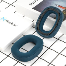 画像をギャラリービューアに読み込む, Geekria イヤーパッド Sport 互換性 パッド Bowers & Wilkins B&W Px8, Px7 S2 ( Do Not Fit Px7, Px7S2e)ヘッドホンに対応 パッド イヤー / イヤーカップ 冷却ジェル (青)