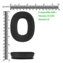 画像をギャラリービューアに読み込む, Geekria イヤーパッド Sport 互換性 パッド マーシャル Marshall Monitor II ANC, Monitor 2 ヘッドホンに対応 パッド イヤー / イヤーカップ (冷却ジェル/黒)