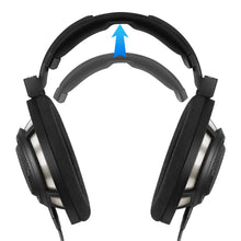 画像をギャラリービューアに読み込む, Geekria ヘッドバンド 互換性 ヘッドホンヘッドバンド ラムスキンパッド ゼンハイザー Sennheiser HD800, HD800S, HD820, HD8XX 対応 交換用 (黒)