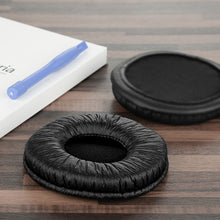画像をギャラリービューアに読み込む, Geekria イヤーパッド QuickFit 互換性 パッド ソニー SONY MDR-V500DJ, MDR-V500, WH-CH520 ヘッドホンに対応 イヤパッド/イヤークッション/イヤーカップ ( レザーレット / ブラック )