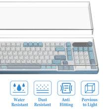 画像をギャラリービューアに読み込む, Geekria キーボード ダストカバー クリアアクリル キーパッドカバー コンピューターメカニカルキーボード用 RK ROYAL KLUDGE S98、AULA F99 Pro、EPOMAKER Galaxy100、Keychron Q5 Pro / Q5 Max に対応