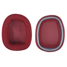 画像をギャラリービューアに読み込む, Geekria QuickFit イヤーパッド 互換性 パッド ロジクール Logitech G433 G233 G PRO ヘッドホンに対応 イヤパッド/イヤークッション/イヤーカップ ( メッシュファブリック / 赤 )