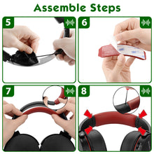 画像をギャラリービューアに読み込む, Geekria イヤーパッド+ ヘッドバンド ソニー SONY MDR-XB950BT MDR-XB950B1 等 対応 交換 用 イヤークッション セット