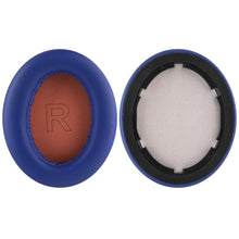 画像をギャラリービューアに読み込む, Geekria イヤーパッド QuickFit 互換性 パッド アンカー Anker Soundcore Life Q10, Q10 BT, Life 2 NEO ヘッドホンに対応 イヤパッド/イヤークッション/イヤーカップ プロテインレザー (青 オレンジ)