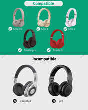 画像をギャラリービューアに読み込む, Geekria NOVA ヘッドホンポーチ ビーツバイドクタードレ Beats Studio Pro/3、Solo Pro/4 などのヘッドセットに対応 ケーブル収納付き交換用保護トラベルキャリーバッグ (ブラック)