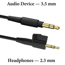 画像をギャラリービューアに読み込む, Geekria オーディオケーブルボーズ Bose Around-Ear AE2, AE2i, AE2w に対応 ヘッドホンケーブル 3.5mm to 2.5mm AUXケーブル (5.5 ft / 1.7 m)