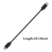 画像をギャラリービューアに読み込む, Geekria 充電ケーブル 互換性 Type-C 充電コード USB-C to USB-C ソニー Sony SRS-XB100, SRS-XB13, SRS-XB23, SRS-XB33, RS-XB43, LSPX-S3 に対応 (黒/30cm 2個)