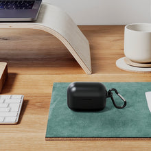画像をギャラリービューアに読み込む, Geekria シリコン カバー 互換性 カバー Sony LinkBuds S 対応 True Wireless Earbuds 充電ケース充電ケースカバー 外装カバー キーホルダーフック付き、充電ポートアクセス可能 (Black)