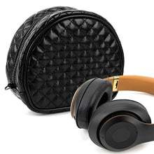 画像をギャラリービューアに読み込む, Geekria NOVA ヘッドホンポーチ ビーツバイドクタードレ Beats Studio Pro/3、Solo Pro/4 などのヘッドセットに対応 ケーブル収納付き交換用保護トラベルキャリーバッグ (ブラック)
