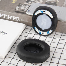 画像をギャラリービューアに読み込む, Geekria イヤーパッド QuickFit 互換性 パッド ジェイビーエル JBL E55BT ヘッドホンに対応 パッド イヤー / イヤーカップ (プロテインレザー / ブラック)