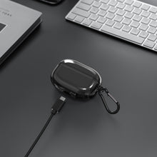 画像をギャラリービューアに読み込む, Geekria TPU カバー 互換性 カバー HONOR Earbuds 3 Pro 対応 True Wireless Earbuds 充電ケース充電ケースカバー 外装カバー キーホルダーフック付き、充電ポートアクセス可能 (Clear)